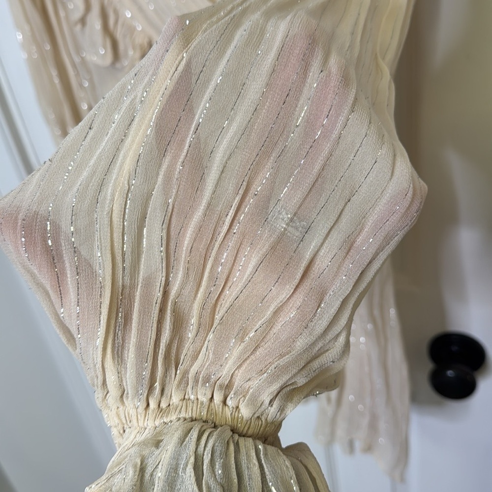 Maeve Cream Ruffle Blouse - Picture 7 of 10